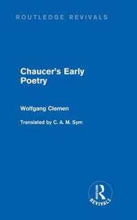 Chaucer's Early Poetry