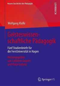 Geisteswissenschaftliche Padagogik