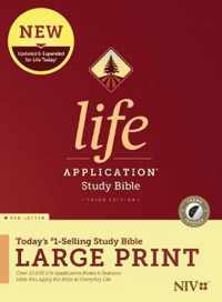 NIV Life Application Study Bible, Third Edition, Large Print