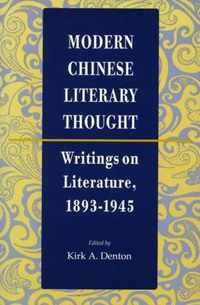 Modern Chinese Literary Thought