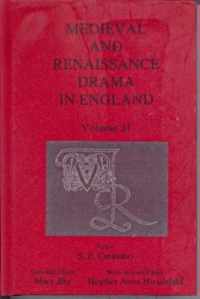 Medieval and Renaissance Drama in England, Volume 31