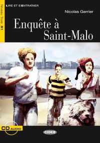 Lire et s'entraîner B1: Enquête à Saint-Malo livre + CD audi