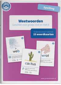 Spelling weetwoorden geschikt voor groep 3 tot en met 8