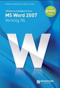 MS WORD 2007 VERVOLG NL