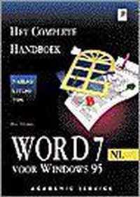 COMPLETE HANDBOEK WORD 7 VOOR WINDOWS 95