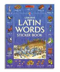 Latin Words Sticker Book