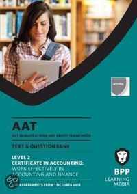 AAT Work Effectively in Accounting and Finance