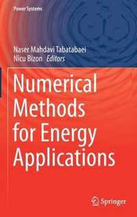 Numerical Methods for Energy Applications