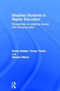 Disabled Students in Higher Education