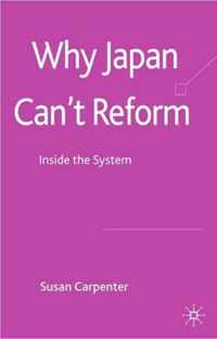 Why Japan Can't Reform