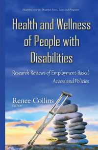 Health & Wellness of People with Disabilities