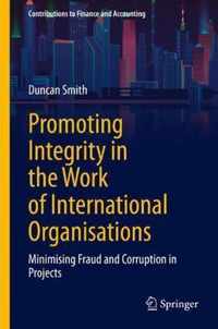 Promoting Integrity in the Work of International Organisations