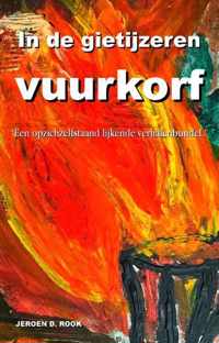 In de gietijzeren vuurkorf