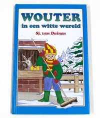 Wouter in een witte wereld