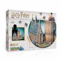 Wrebbit 3D Puzzle - Harry Potter Hogwarts Great Hall (850 Stukjes)