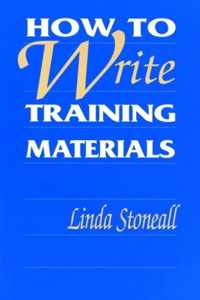 How to Write Training Materials