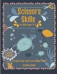 Scissors Skills For Kids Ages 3-5