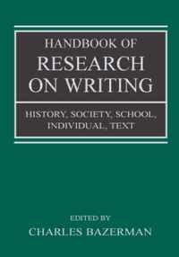 Handbook of Research on Writing