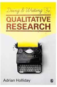 Doing & Writing Qualitative Research