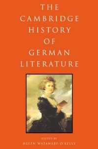 Cambridge History Of German Literature