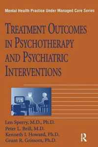 Treatment Outcomes In Psychotherapy And Psychiatric Interventions