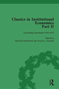 Classics in Institutional Economics, Part II, Volume 6