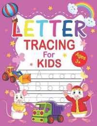 Letter Tracing For Kids Ages 3+