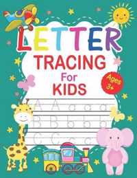 Letter Tracing For Kids Ages 3+