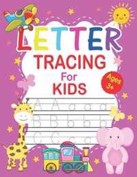 Letter Tracing For Kids Ages 3+