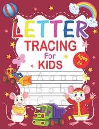 Letter Tracing For Kids Ages 3+