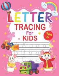 Letter Tracing For Kids Ages 3+