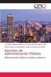 Apuntes de Administracion Publica