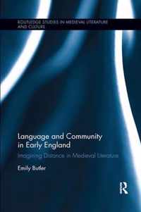 Language and Community in Early England