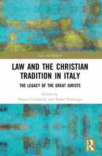 Law and the Christian Tradition in Italy