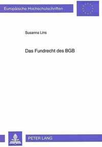 Das Fundrecht des BGB