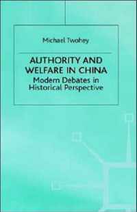 Authority and Welfare in China