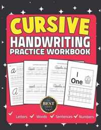 Cursive Handwrting Practice Workbook