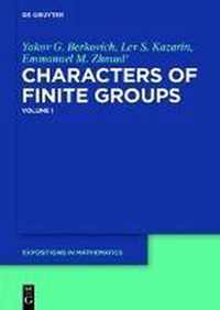 Yakov G. Berkovich; Lev S. Kazarin; Emmanuel M. Zhmud': Characters of Finite Groups. Volume 1