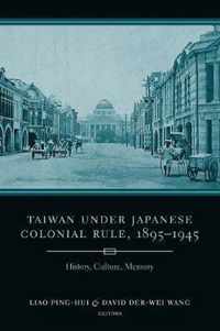 Taiwan Under Japanese Colonial Rule, 1895-1945