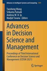 Advances in Decision Science and Management