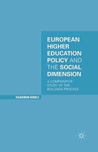 European Higher Education Policy and the Social Dimension