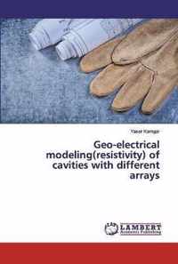 Geo-electrical modeling(resistivity) of cavities with different arrays