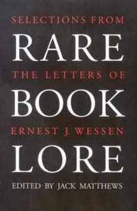 Rare Book Lore