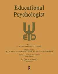 Educational Psychology: Yesterday, Today, and Tomorrow