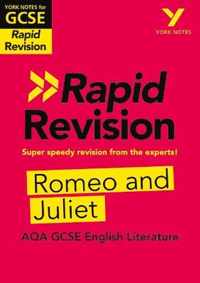 York Notes for AQA GCSE (9-1) Rapid Revision: Romeo and Juliet - Refresh, Revise and Catch up!