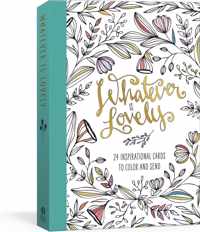 Whatever is Lovely Postcard Book