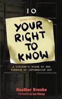 Your Right To Know 2nd