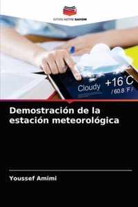 Demostracion de la estacion meteorologica