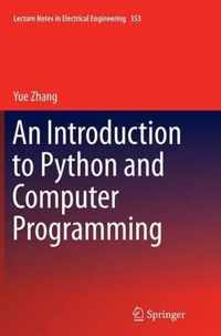 An Introduction to Python and Computer Programming