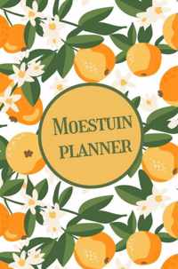 Moestuin planner  Een ongedateerde moestuin agenda voor een jaar